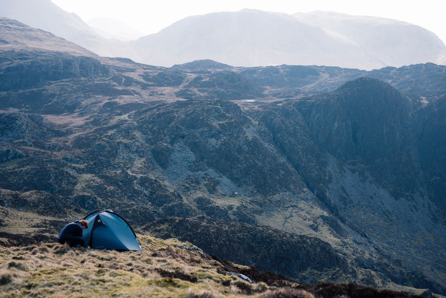 Wild Country Helm Elite 1 Lightweight Performance Backpacking Tent - Blue