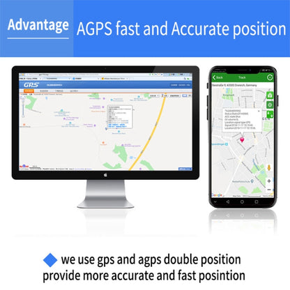 TK203 4G GPS / GPRS / GSM Personal / Goods /  Pet / Bag Locator Pet Collar Real-time Tracking Device, TK203