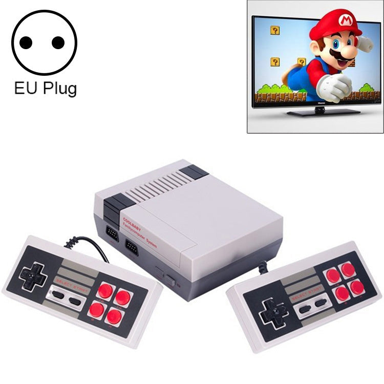 Retro Classic TV Mini HDMI HD Video Game Console, Built-in 600 Games, EU Plug, 600 Games(EU Plug), 600 Games(US Plug)