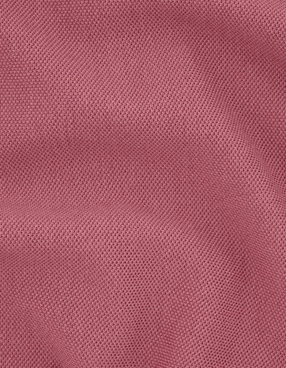 Pink  Regular Fit Cotton Polo Shirt