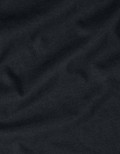 Black Classic Rugby Shirt