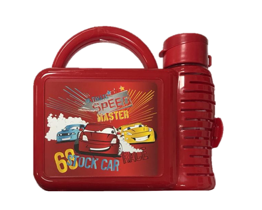 Tuffex Kids Lunch Box Water Bottle Set Durable Colorful
