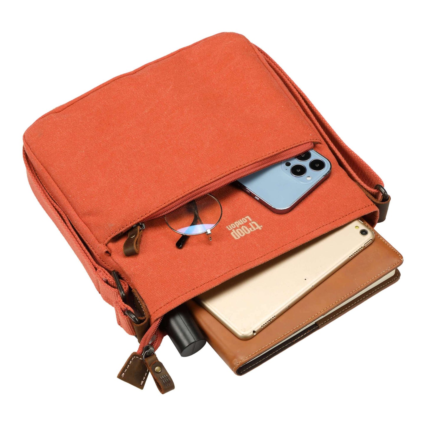 TRP0237 Troop London Classic Canvas Across Body Bag