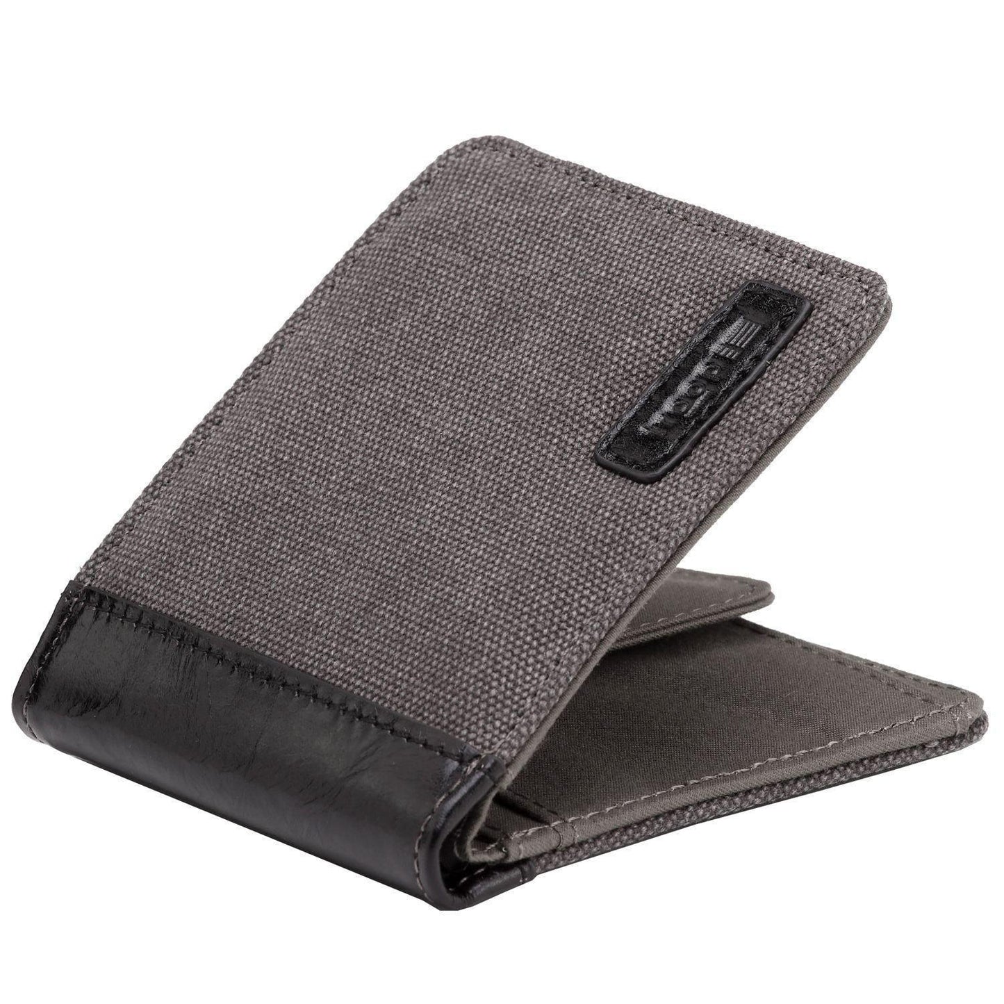 TRP0500 Troop London Accessories Canvas Bi-fold Wallet
