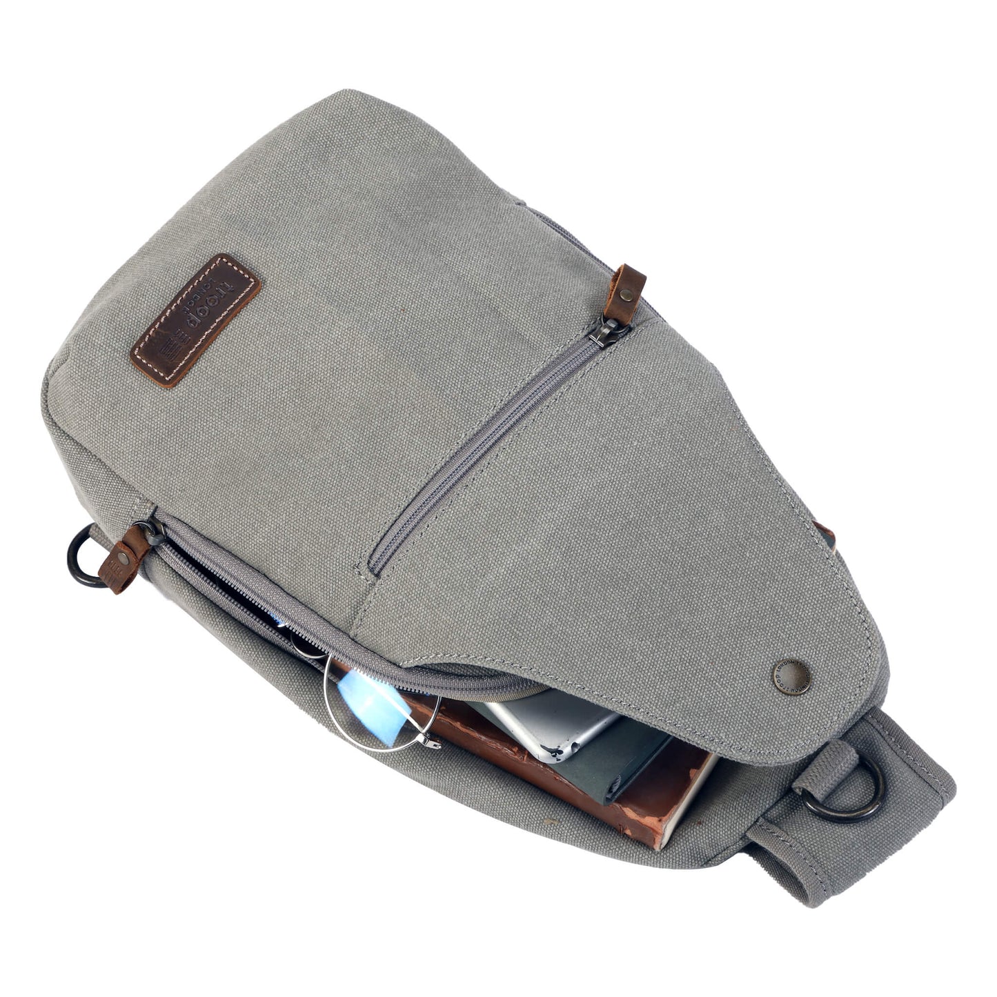 TRP0551 Troop London Classic Sling Bag, One Strap Backpack