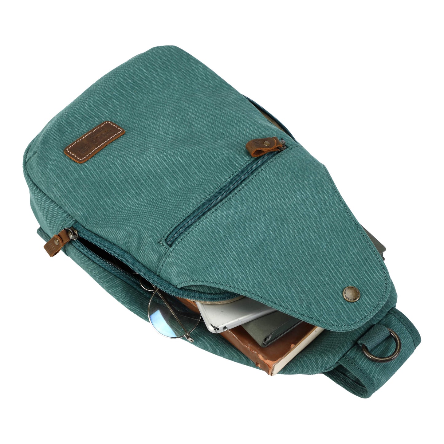 TRP0551 Troop London Classic Sling Bag, One Strap Backpack