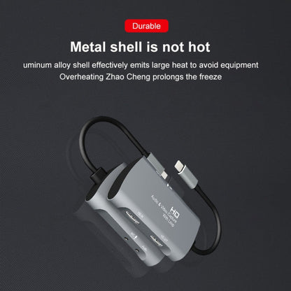 Z30A HDMI Female + Mic to HDMI Female + Audio + USB-C / Type-C Video Capture Box, Z30A