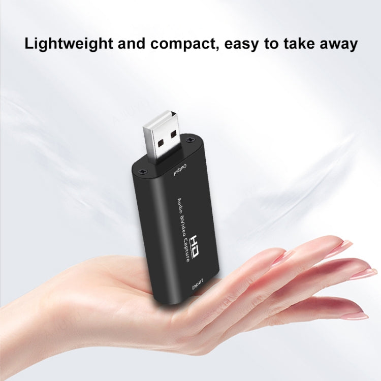 Z32 HDMI Female to HDMI Female Audio Video Capture Adapter Box, Z32