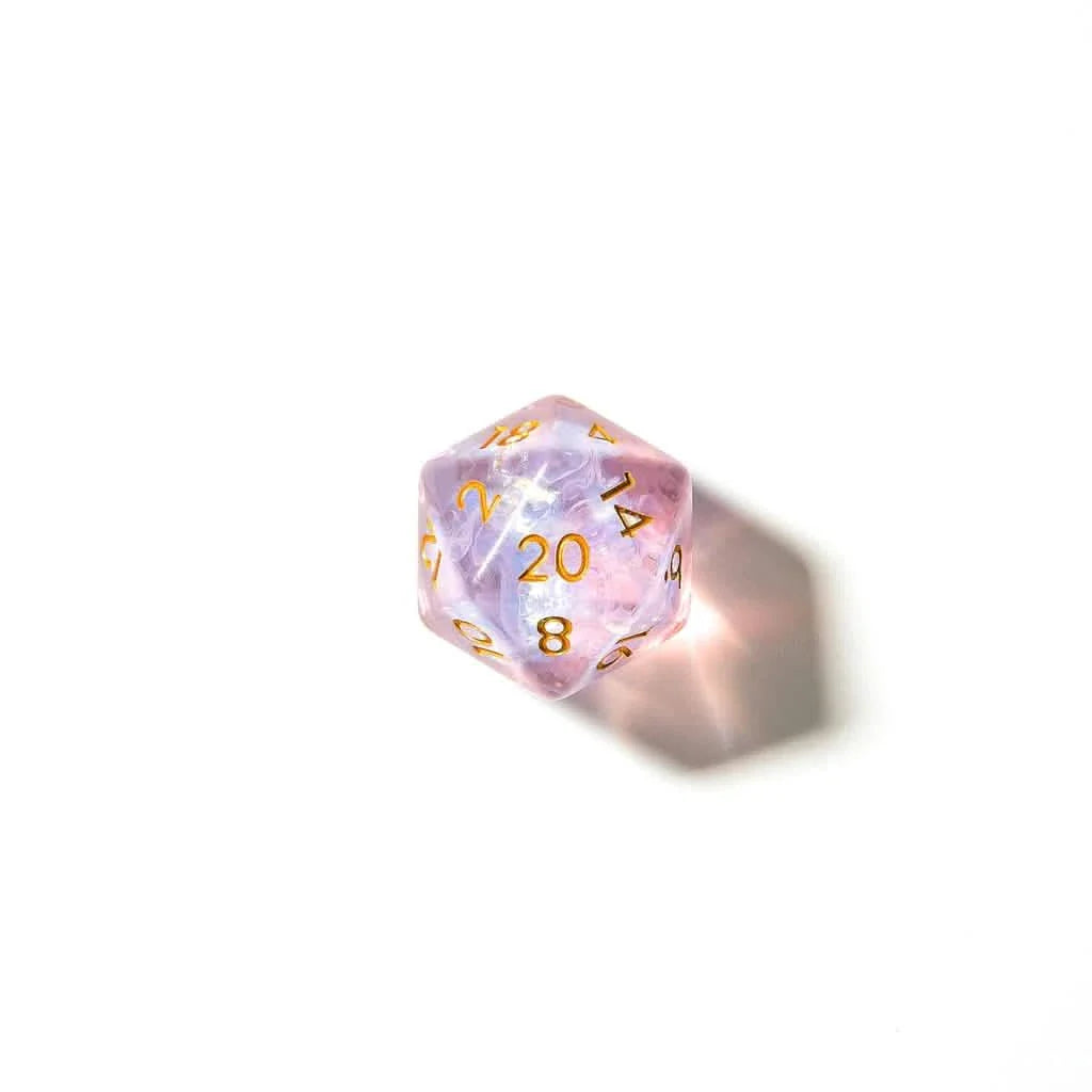 Ethereal Fae | Soft Edge Dice | Acrylic | 7 Piece Set