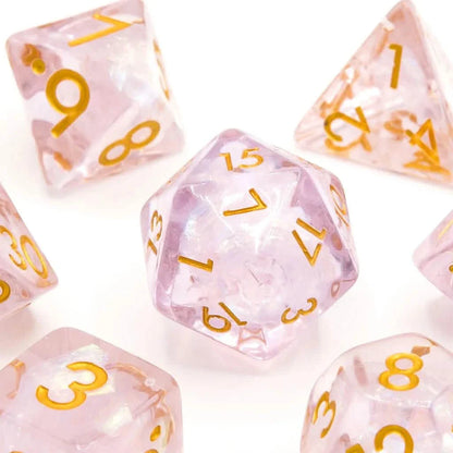 Ethereal Fae | Soft Edge Dice | Acrylic | 7 Piece Set