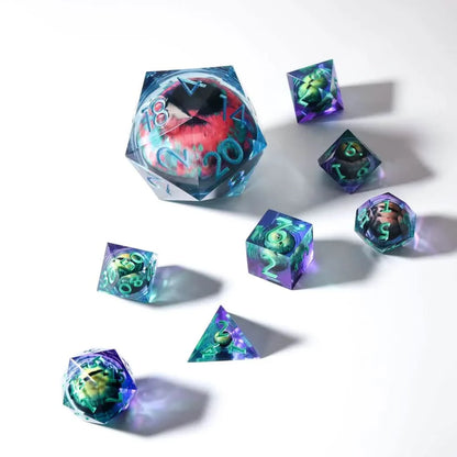 Eye of Eternity | 50mm D20 | Oversized Resin Dice | Single Dice