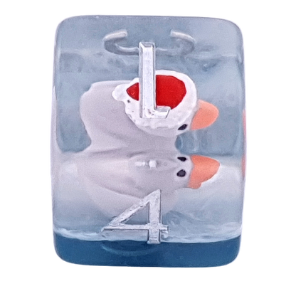 Santa Ducks | Soft Edge Dice | Resin | 7 Piece Set