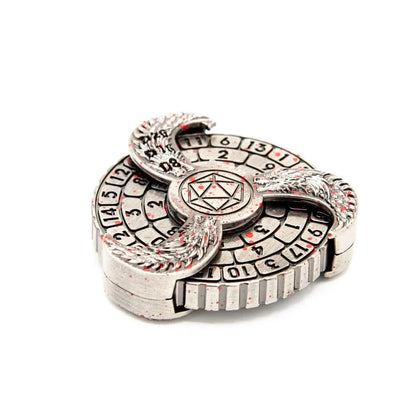 Prophecy Wheel | DND Dice Spinner | Blood Spatter