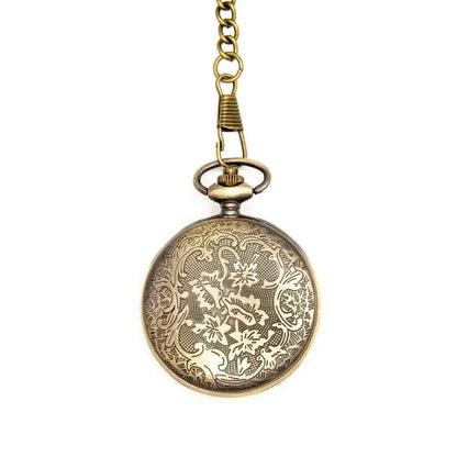 Kraken's Keepsake | Pocket Watch Dice Case | Mini Dice | Ancient Gold
