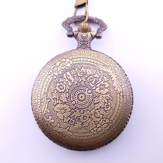 Adventurer's Cache | Pocket Watch Dice Case | Mini Dice | Ancient Gold