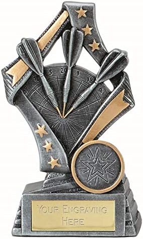 Personalised Engraved Flag Darts 5 1/8 Inch (13cm)