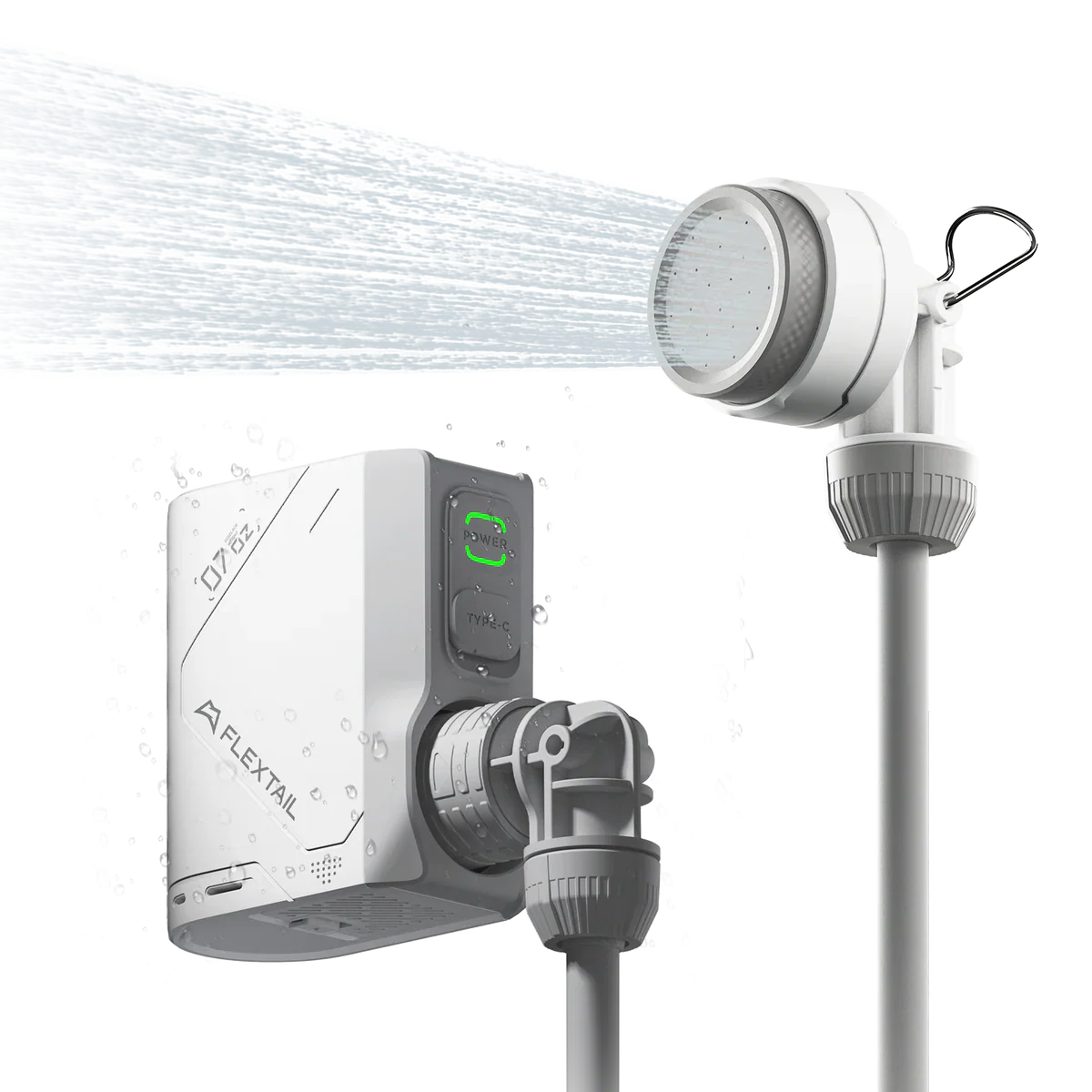 Flextail Tiny Shower - World's Smallest Instant Portable Powerful Shower