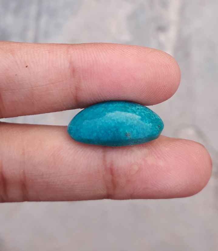 Natural Teal Green Turquoise  - Green Turquoise - 12ct- 20x11mm