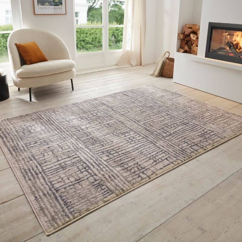 Terrain Designer Shortpile – Modern Geometric Rug