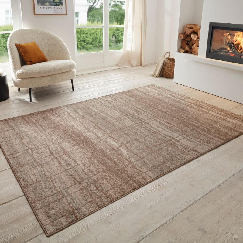 Terrain Designer Shortpile Rug Jord – Striped Design