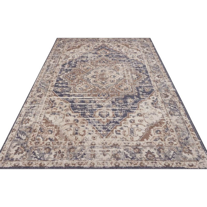 Terrain Designer Shortpile Rug – Medallion Design
