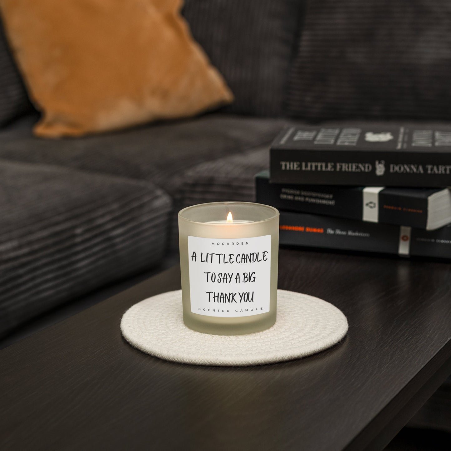 Thank You Candle - Luxury Vanilla Soy 220g | Thank You Gift