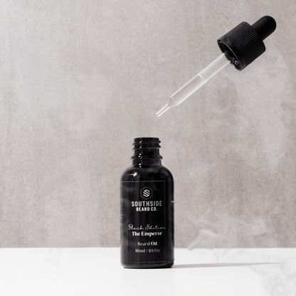 Black Edition Beard Oil: The Emperor - 30ml - Softens Beard - Eradicate Itch