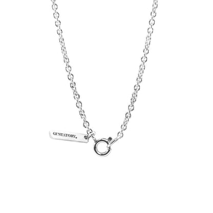 GUSTATORY Coffee Mug Silver Necklace Pendant