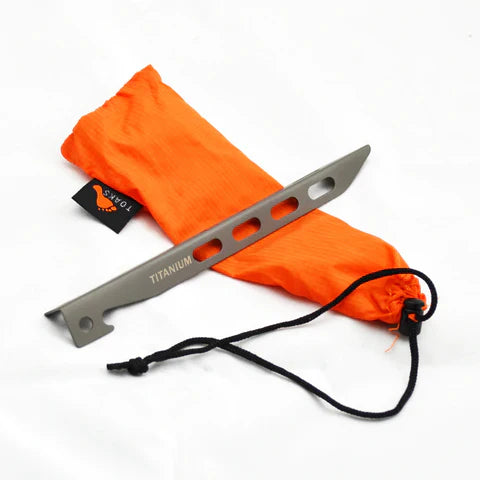 Toaks Titanium Large V-Shaped Tent Pegs (6 pack)