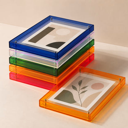 Transparent Acrylic Picture Frame