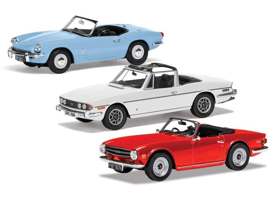 Triumph Topless Collection 1:43 Scale Corgi Vanguards Diecast Models