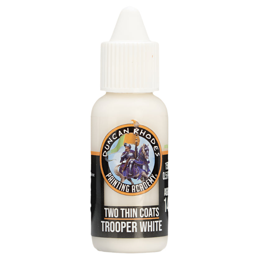 Duncan Rhodes Two Thin Coats - Trooper White (Highlight)