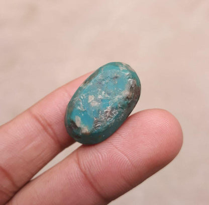 29ct Natural Turquoise - Matrix Turquoise - 29ct-25x15mm