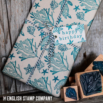 The English Stamp Company Wrapping Paper Pack