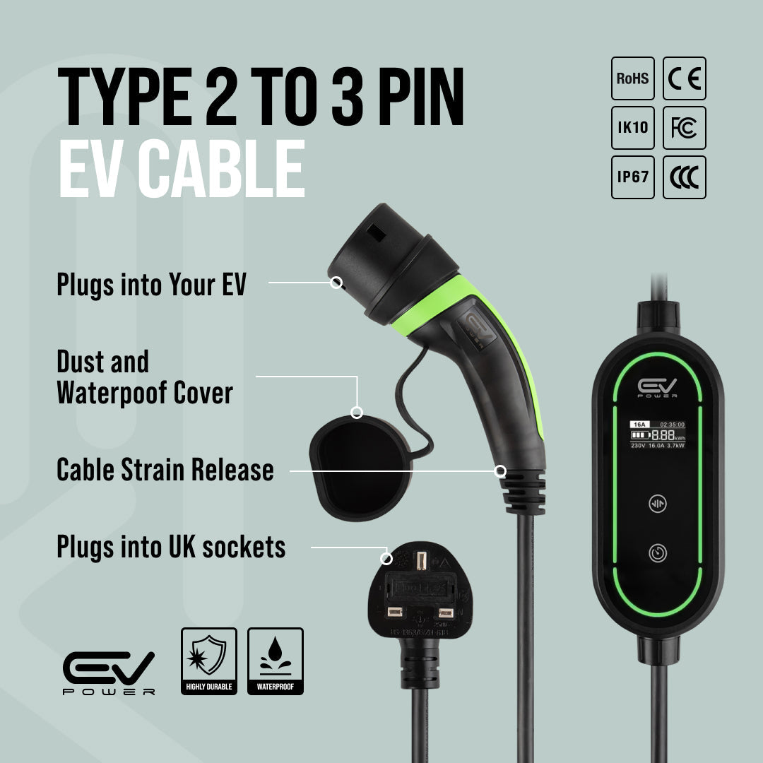Hyundai Tucson Charging Cables