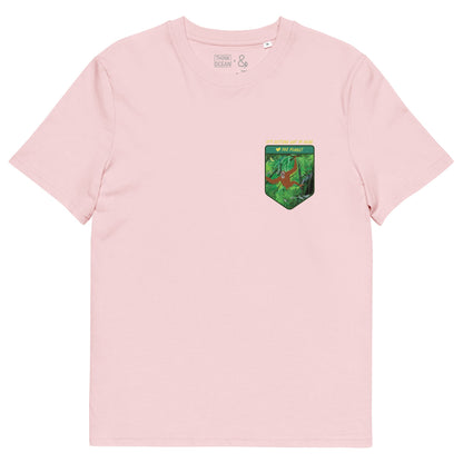 Think Ocean Orangutan Love The Planet Organic Cotton T-Shirt