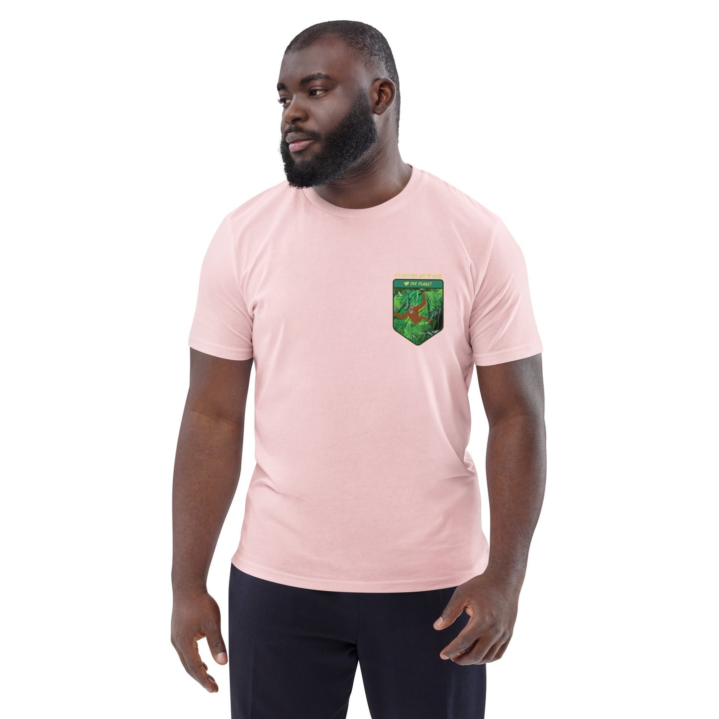 Think Ocean Orangutan Love The Planet Organic Cotton T-Shirt