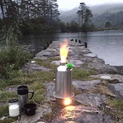 Kelly Kettle Ultimate 'Base Camp' Kit (Stainless Steel) - VALUE DEAL