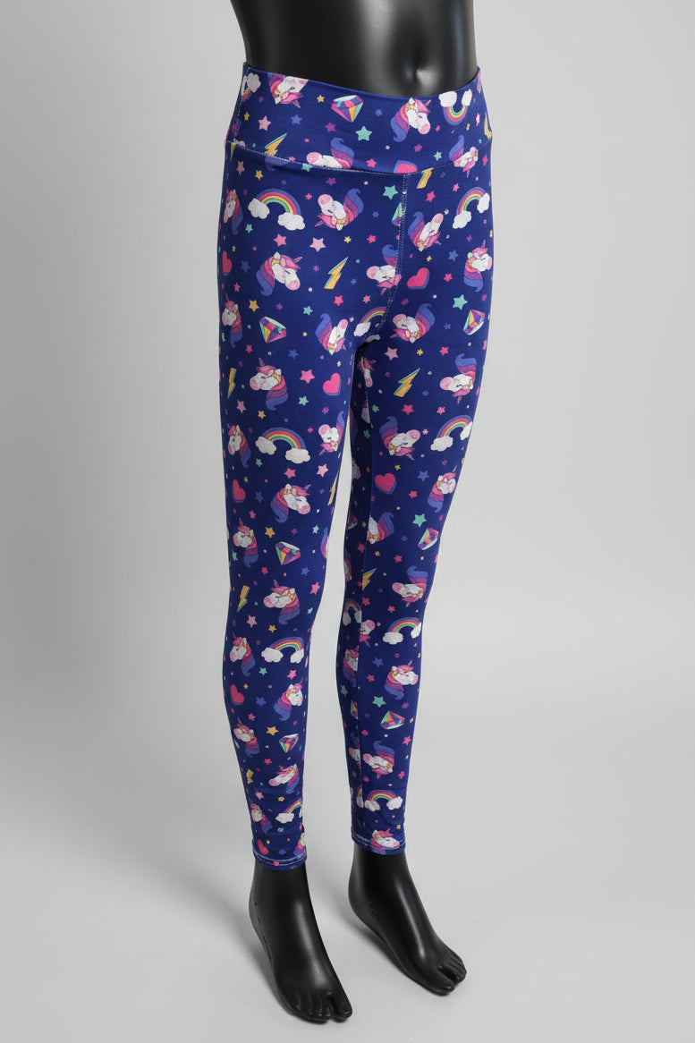 Unicorn soft touch stretch leggings