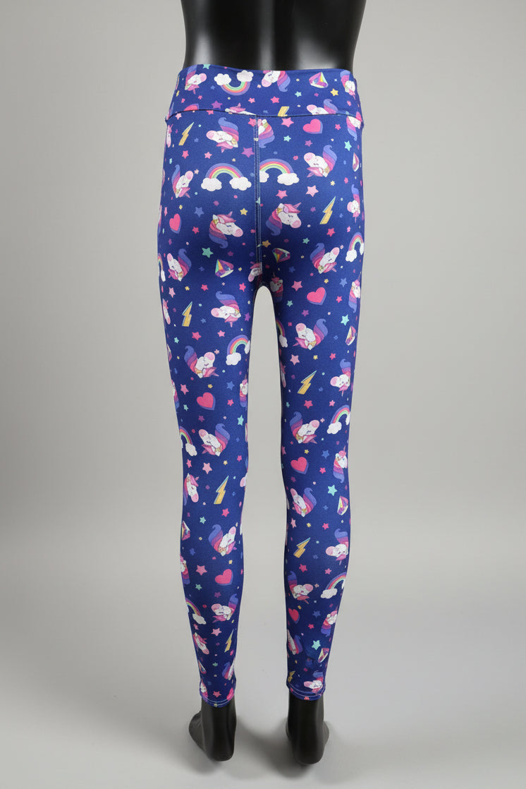Unicorn soft touch stretch leggings