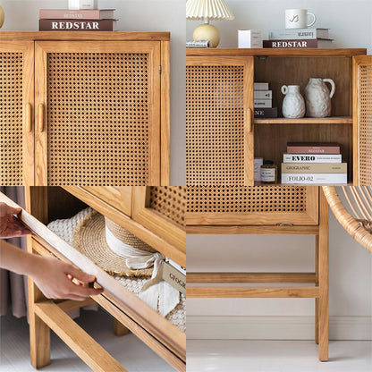 Uno G9 Rattan Sideboard, Bookcase, Wardrobe