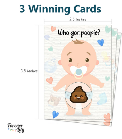 Baby Shower Scratch Off Game - 33 Card Pack