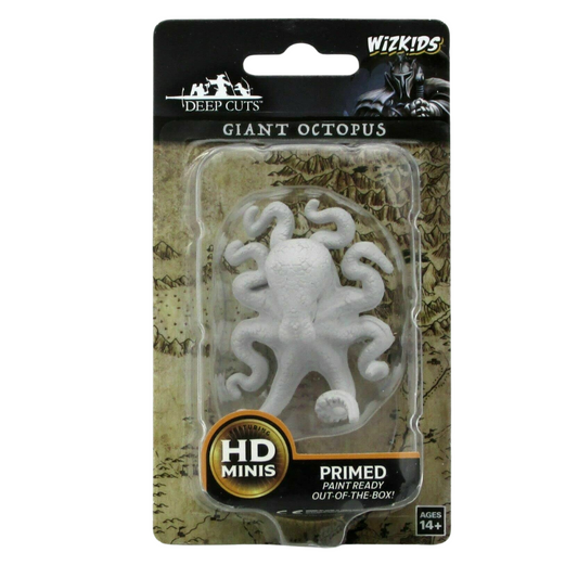 WizKids Deep Cuts Unpainted Miniatures: Giant Octopus