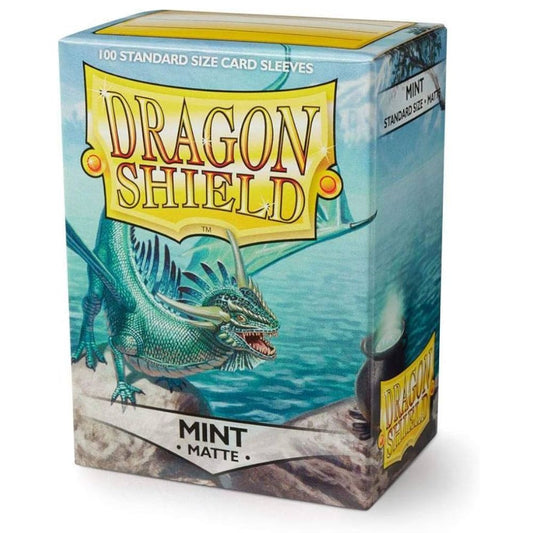 Dragon Shield - Matte Standard Size Sleeves 100pk - Mint