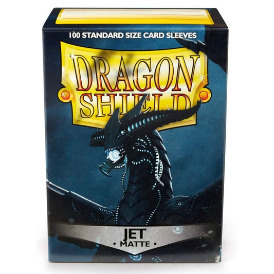 Dragon Shield - Matte Standard Size Sleeves 100pk - Jet