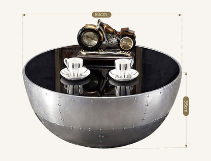 V2 Aviator Round Coffee Table