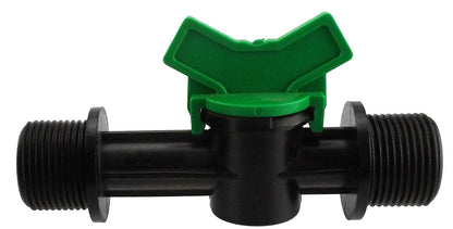 IBC 2 S60X6 Cap with In-Line Valve and Male Quick Connector Outdoor Watering Kit