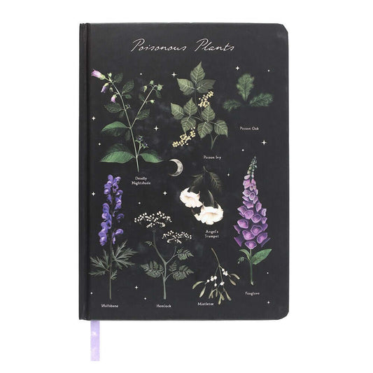 Gothic Gifts Poisonous Plants A5 Notebook