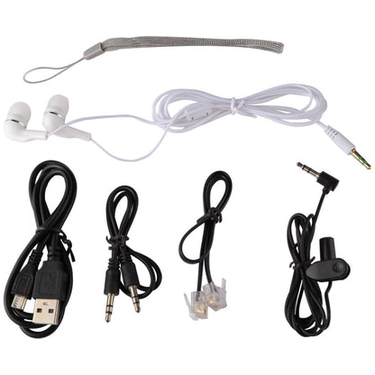 VM181 Portable Audio Voice Recorder, 8GB, Support Music Playback / TF Card / LINE-IN & Telephone Recording