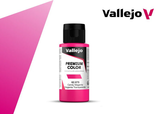 Vallejo Premium Color 60ml - Candy Magenta